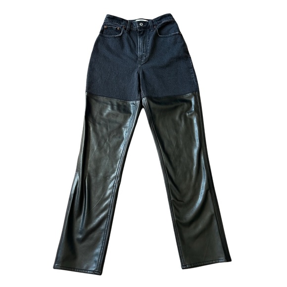 Abercrombie and Fitch Curve Love 90s Straight Ultra High Rise Jeans NWT 26/2L - Picture 2 of 16